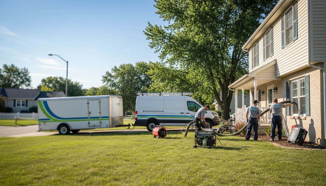 Flooded Basement Restoration And Cleanup With Repair in Knobel, AR near me